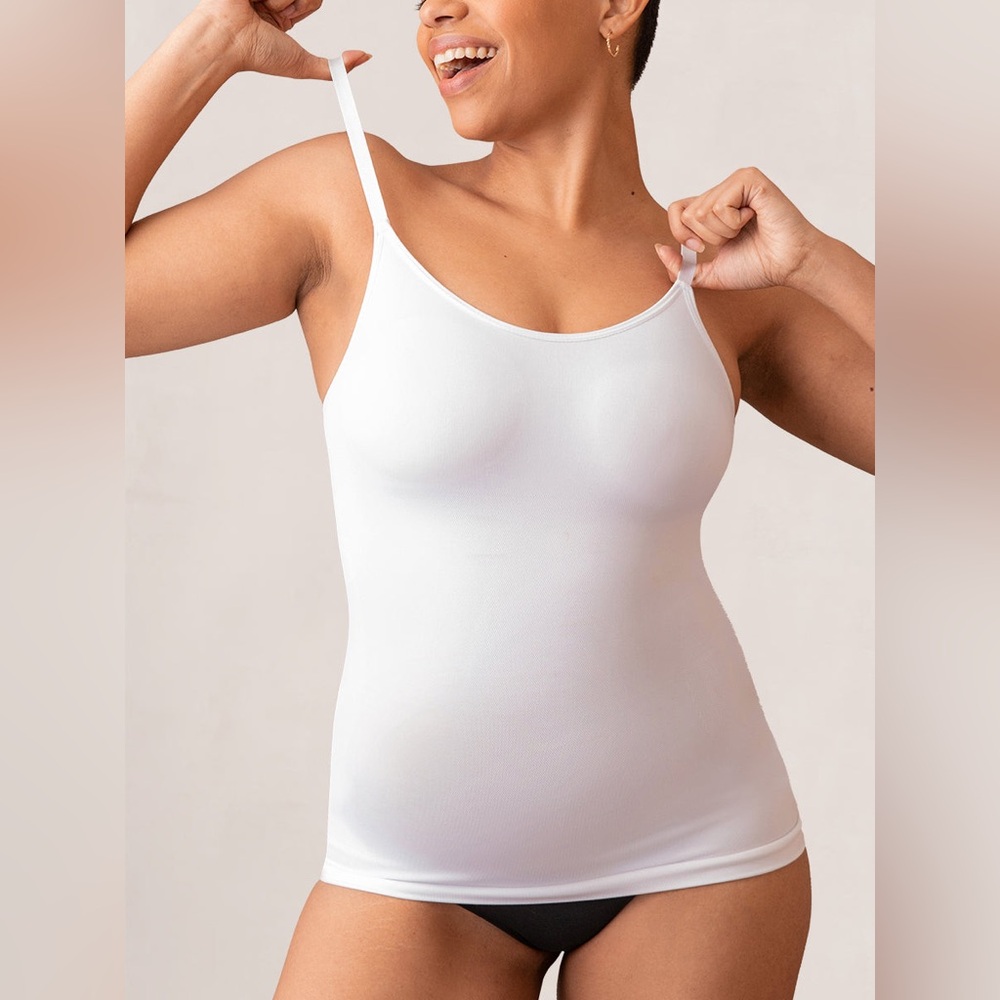 Empetua by Shapermint- NIP White Scoop Neck Shaper Cami- Sz. L